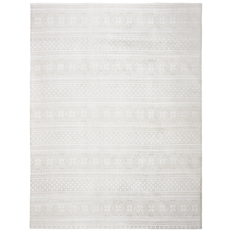 Reuben Hand Loomed Cotton Southwestern Rug, Rectangle 8' x 10'