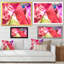 «Red Mauve», art mural moderne sur toile-1619412506-1619412509