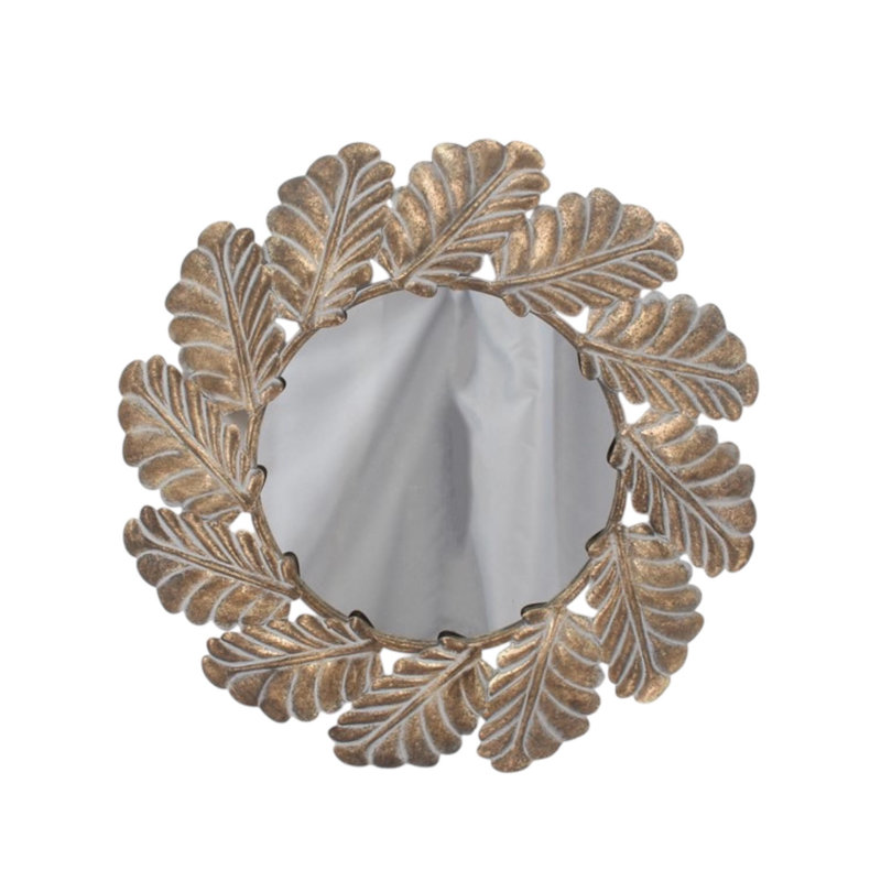 Metal Round Mirror