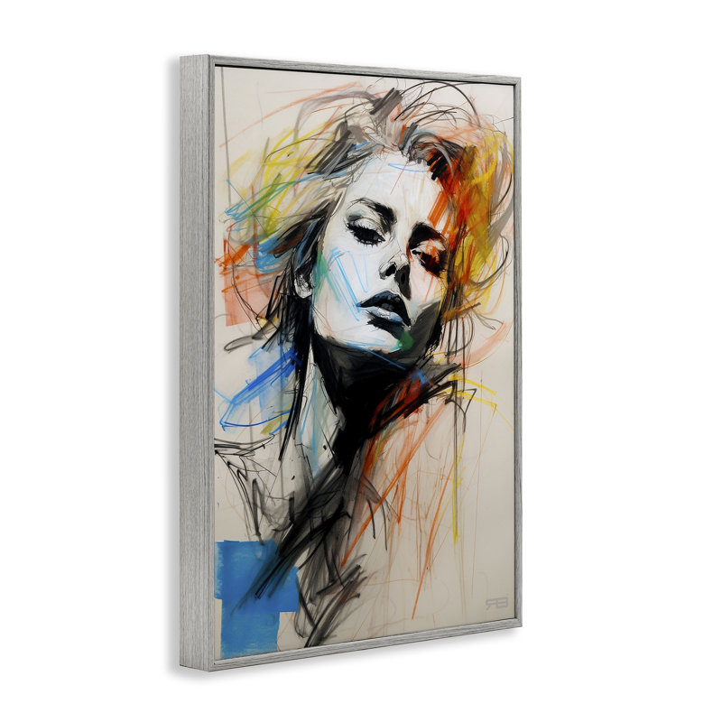 Esquisse chaotique, art giclée par Roozbeh Bahramali, Estampe numérique Farmhouse, H 30 po x l 20 po