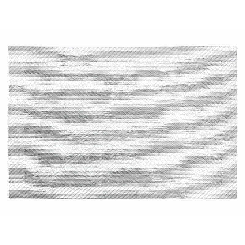 Vinyl Abstract Rectangle Placemat, Silver