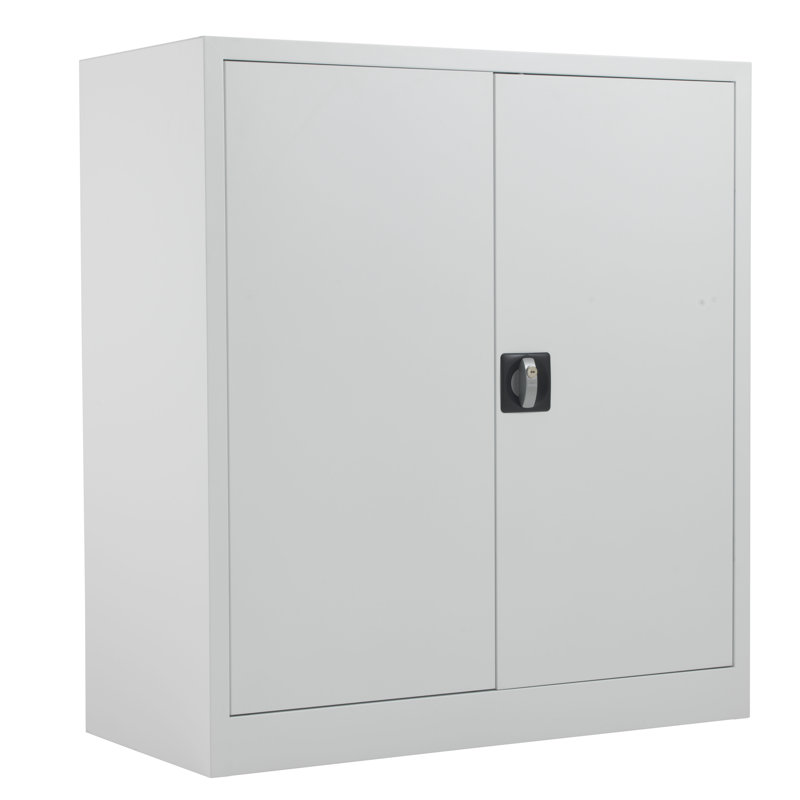 2 -Door 2 -Shelf, White