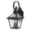 Lanterne murale d'extérieur en verre martelé à 2 ampoules H 16,25 po Ernestine-22173151