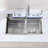 30″X 18″ Single Bowl Overmount Handmade Stainless Steel Kitchen Sink With Cutting Board, Colander(Set Of 8)
