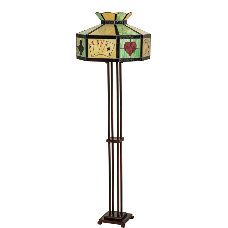 Lampe sur pied 63,5 "High Poker Face