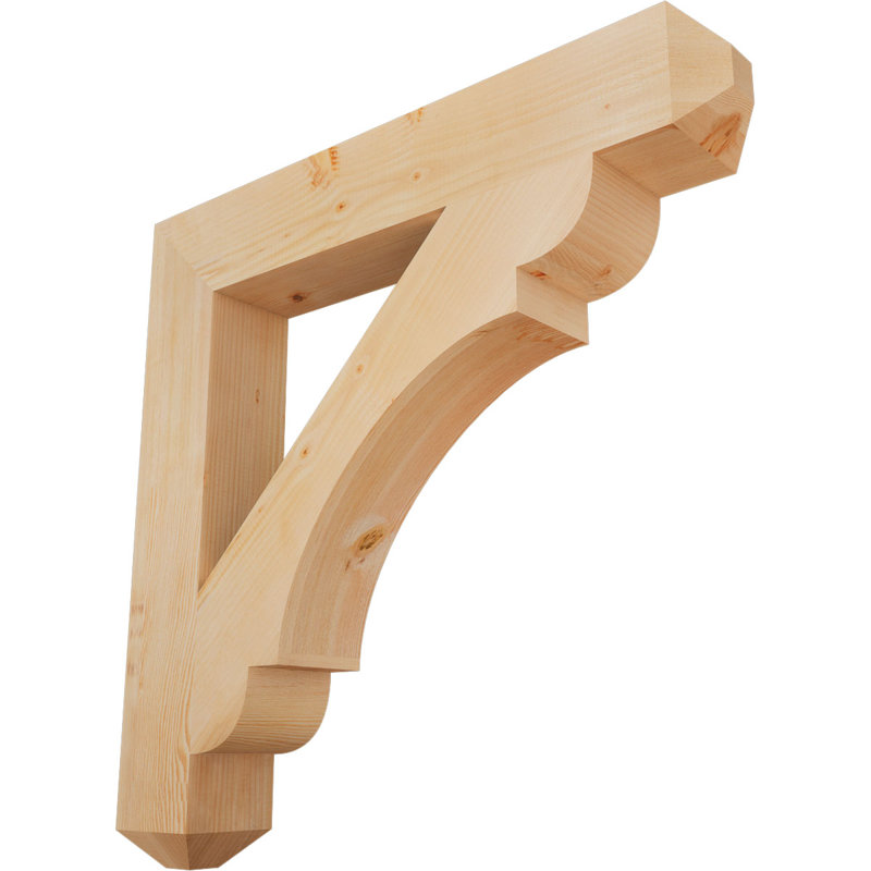 Support pour artisan olympique, H 38 po x l 5,5 po x P 38 po, Douglas (lisse)