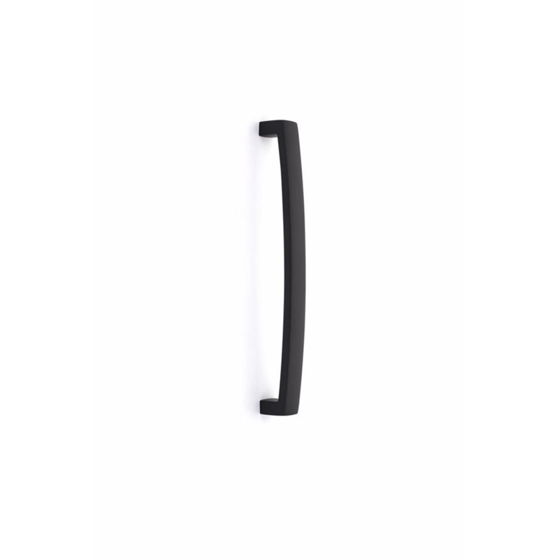 Emtek Bauhaus Appliance Pull (Concealed Surface Mount), Flat Black, 12" Center to Center