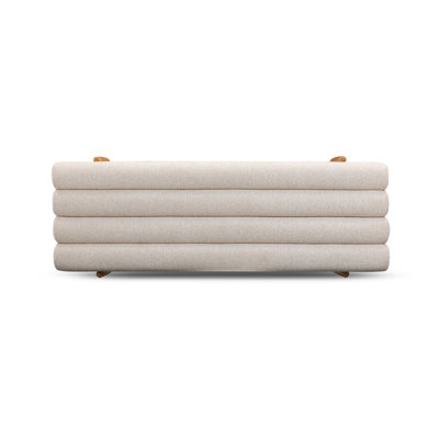 Banc en tissu texturé Julianna