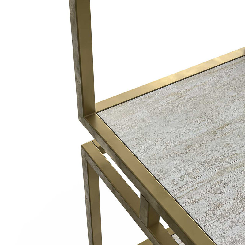 Metal BookShelf for Study Room Furniture, Home Office Bookcase Shelving Unit for Storage