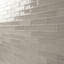 Carreau mural en céramique brillant gris Avereti Putty de 2 po x 8 po-135392353