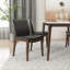 Chaise parsons en bois massif rembourrée Argonaut