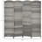 4 Panel Room Divider