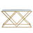 Joselyne 47.2'' Glass Top Console Table