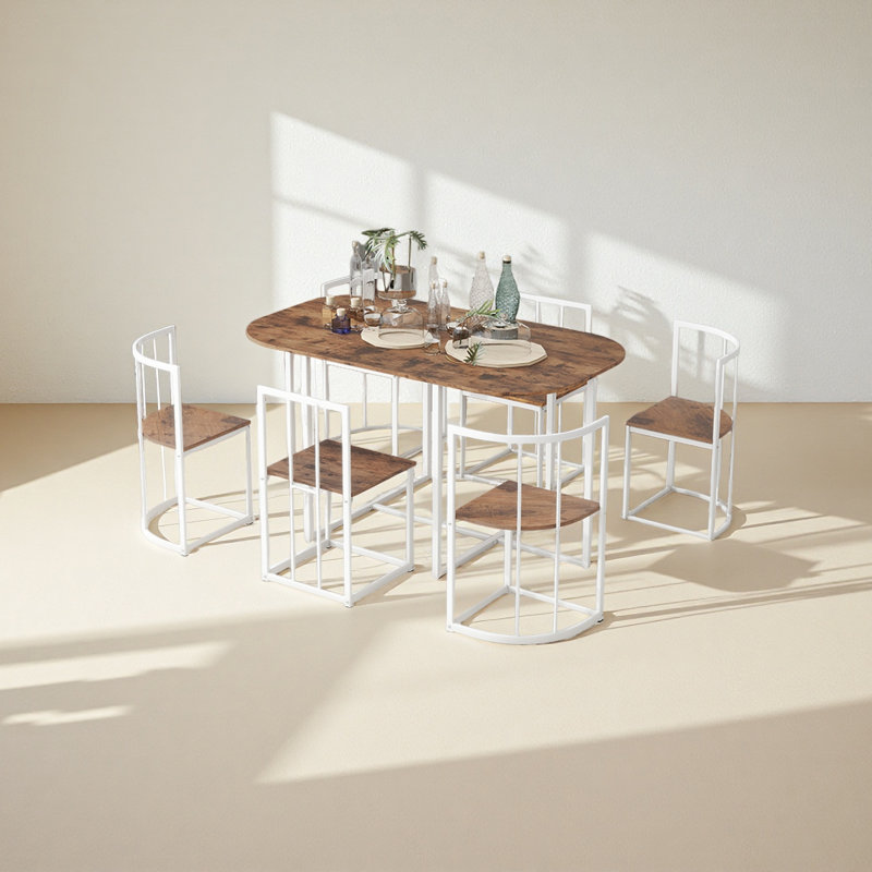Ensemble de table de salle à manger 7 pièces Modern