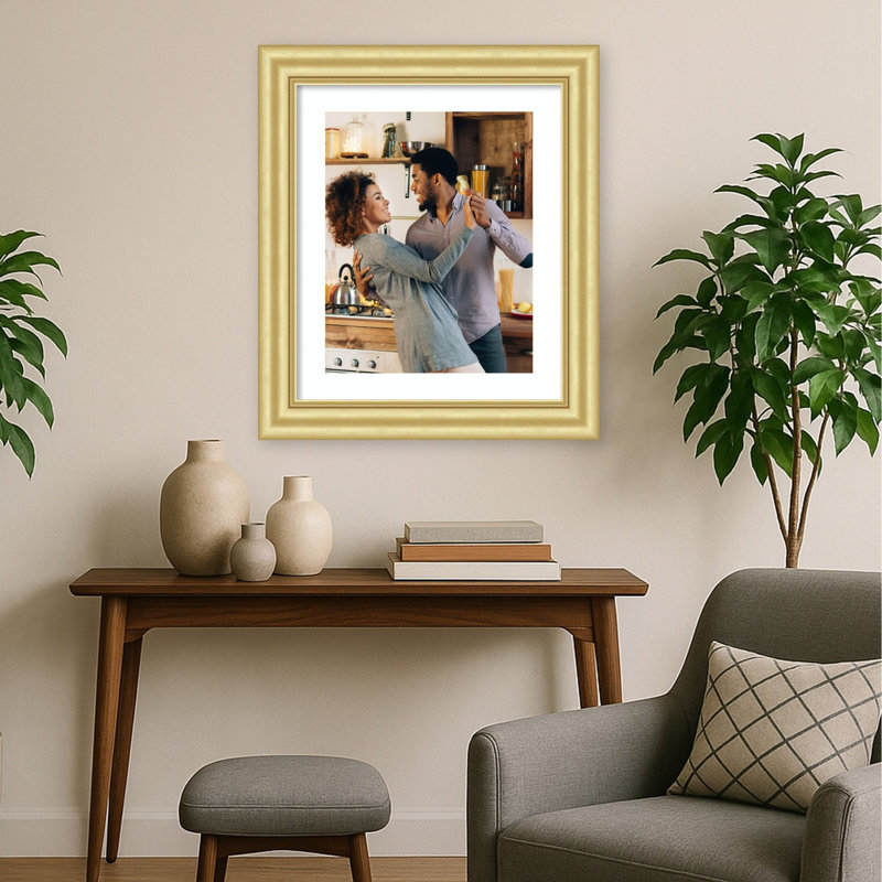 Sophia Picture Frame, 20x24 Matted to 16x20, Sophia Gold
