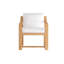Tahiti Outdoor Teak Dining Armchair