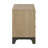 Brown 3-Drawer Nightstand With USB