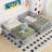Daybed with Fence Guardrails and 2 Drawers-1586112133-1586112128