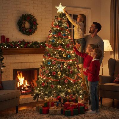 Lighted Artificial Christmas Tree