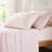 Linear Cotton Sheets Hushed Violet 4 Piece Set Queen-116543535-116543539