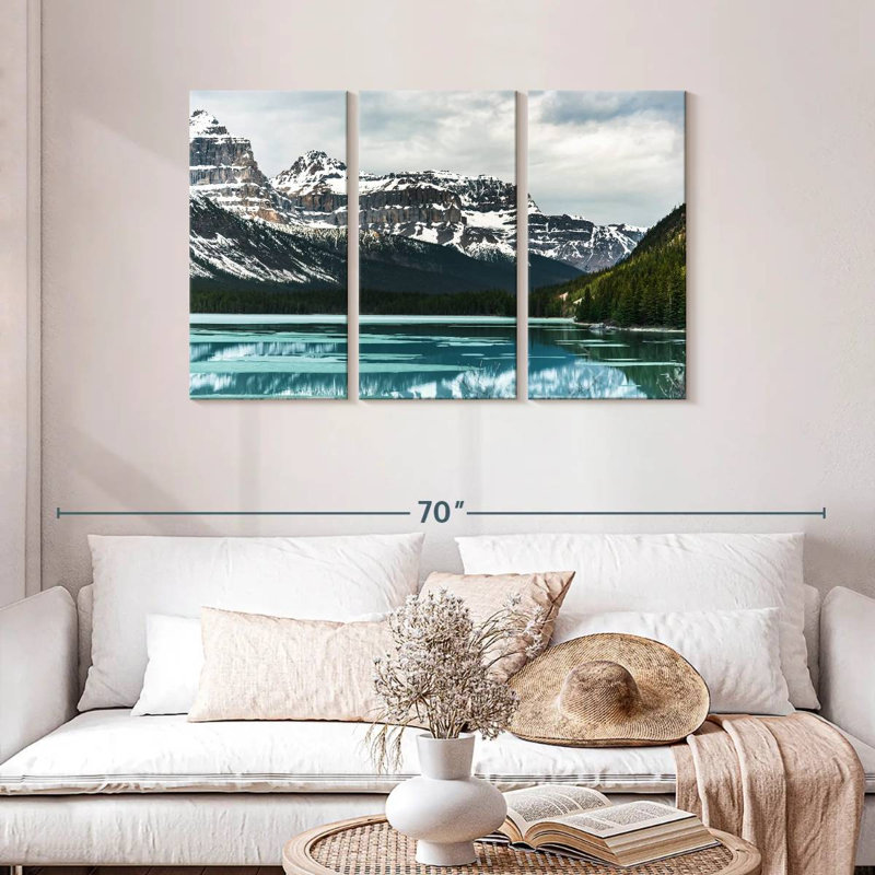 Alvord Enchanting Chilly Lake, H 28 po x l 45 po