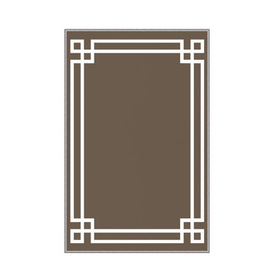 Stylish Hall Carpet 2.6 x 9.8 Feet - 100% Polyester, 0.04 in Pile Height | Antibacterial, Non-Slip PVC Felt Dot Underside | Machine Washable, 3D Digital Print | Perfect for Home Entryways & Living Spaces