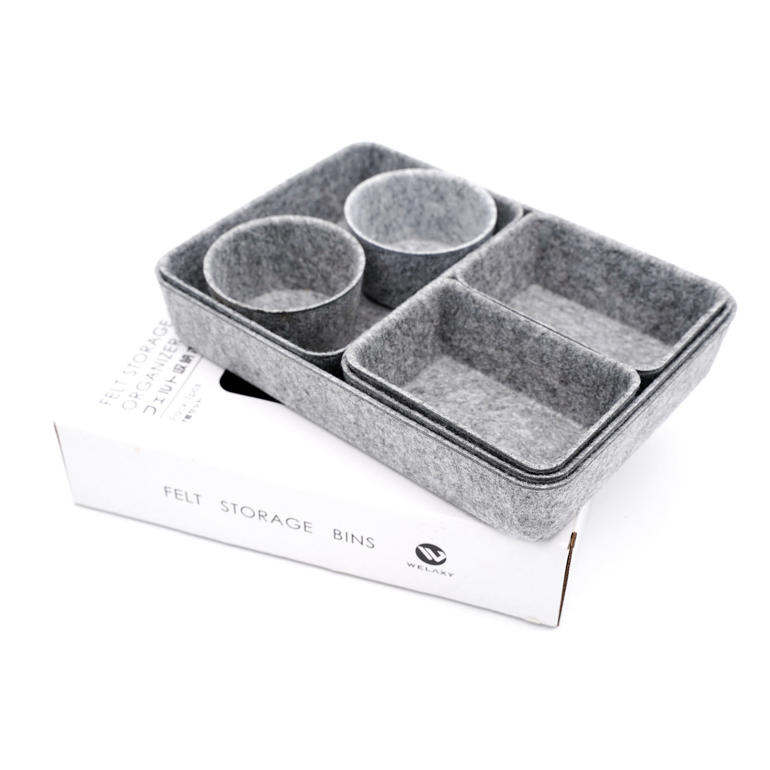 Organizer Set, Charcoal