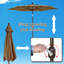 Parasol à DEL incliné pour l'extérieur-987269376