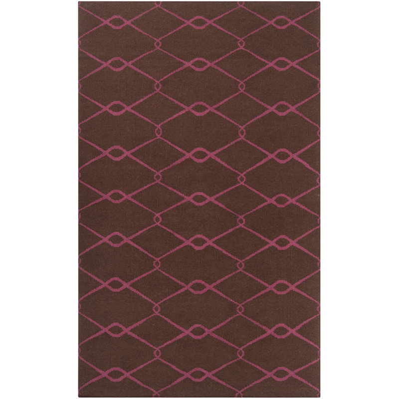 Laticia Wool Geometric Indoor Rug, Rectangle 8' x 11'