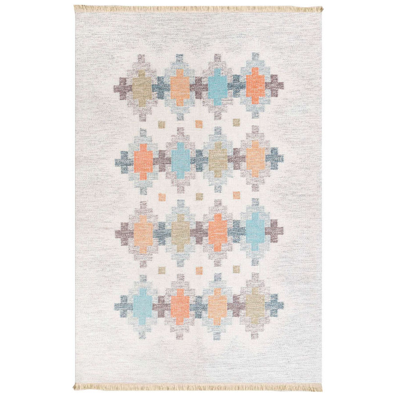 Tapis blanc Diamond