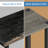 5-Tier 57.7" Corner Shelf, Open Shelves for Display and Storage-1632056468-1631997911