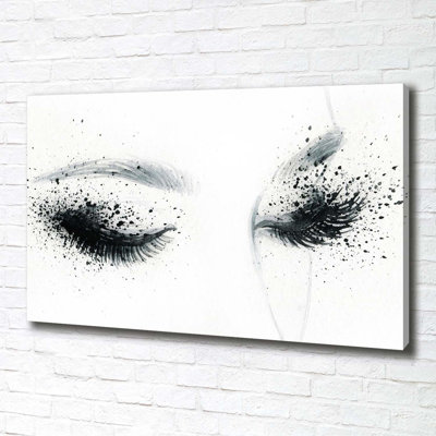 Makeup - Wrapped Canvas Print