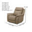 Fauteuil inclinable électrique en cuir Grayson-108658234