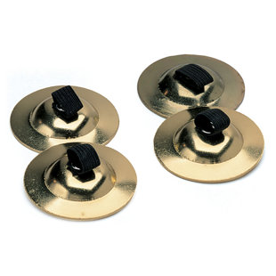 HOhner, cymbales à doigts pour enfants, 2 paires