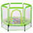Toddlers Trampoline with Safety Enclosure Net and Balls-99073043