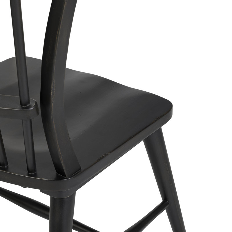 Chaise d'appoint Chalita Windsor, Noir