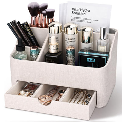 Camirah Leather / Faux Leather Desk Organiser