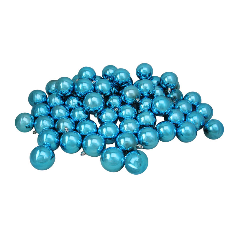 Boule de Noël incassable, Bleu turquoise