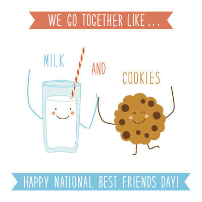 " National Best Friends Day "