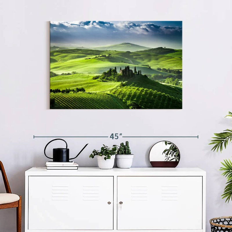 Vallée d'Alvord San Quirico D'Orcia, H 24 po x l 36 po