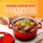 NutriChef 5 qt. Non-Stick Enameled Cast Iron Round Dutch Oven with Lid