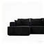 Ensemble de canapé modulaire sans os 92,5 po, ensemble de canapé en velours côtelé moderne en forme de U sans assemblage requis-726138742-726138744