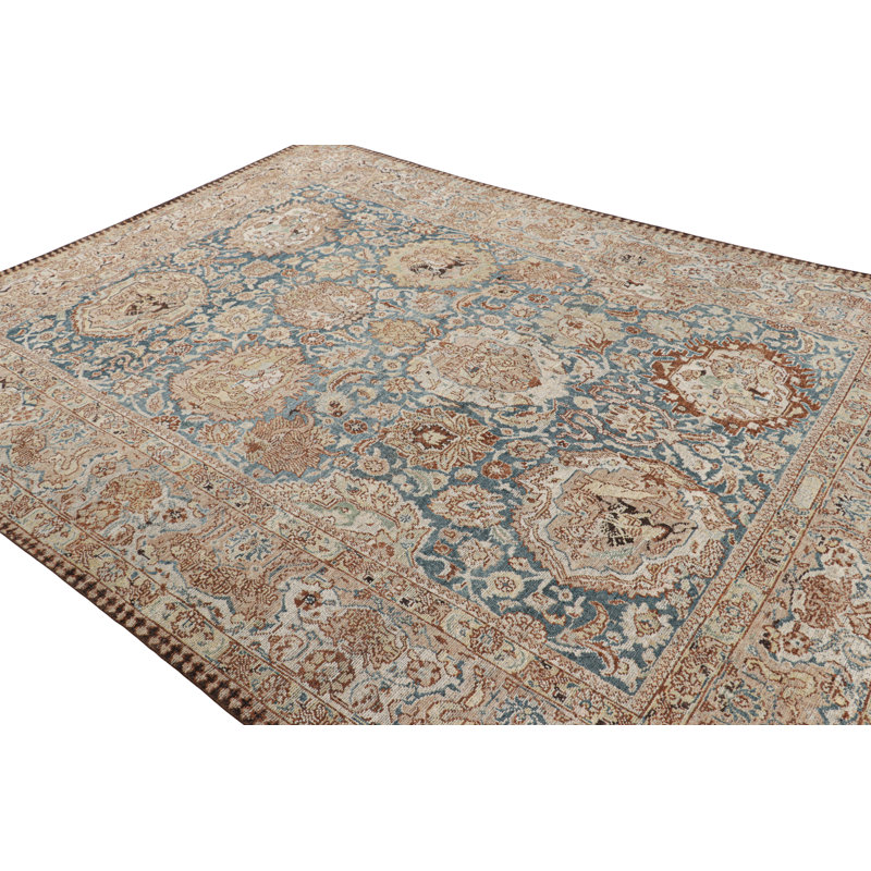 Rug & Kilim’S Burano Persian Style Rug With Colorful Pictorials & Floral Pattern