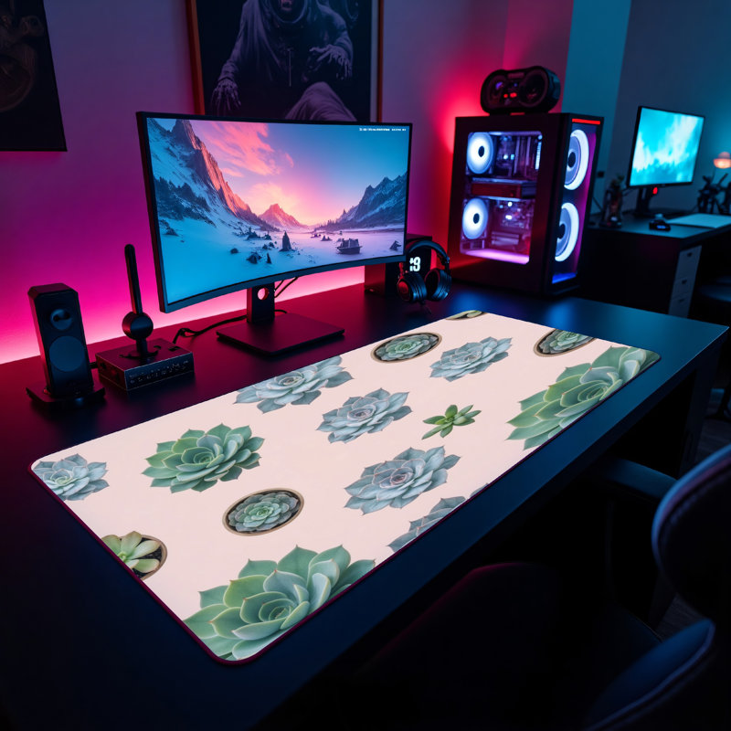 Polyester Desk Pad, 23.6x13.8