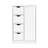 21.7" Drawer Storage Cabinet with Shelf Drawers Floor Standing Cabinet for Bathroom, Living Room