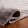 Tapis gris en coton Jiron