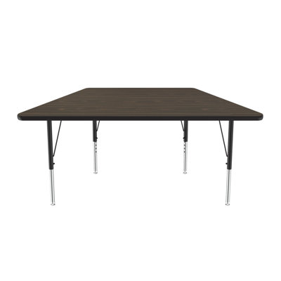 Table d'activité trapézoïdale à hauteur ajustable