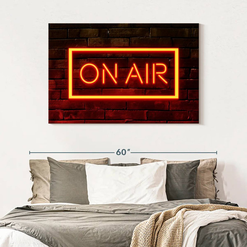 Tergel On Air, 32" H x 48" W