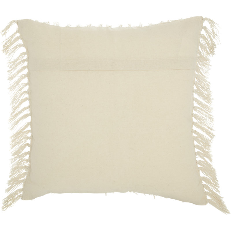  Housse de coussin carré et insert, Crème