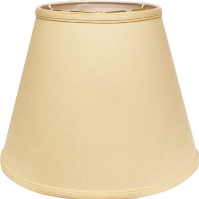 Parchment Empire Hardback Slanted Linen Lampshade WF